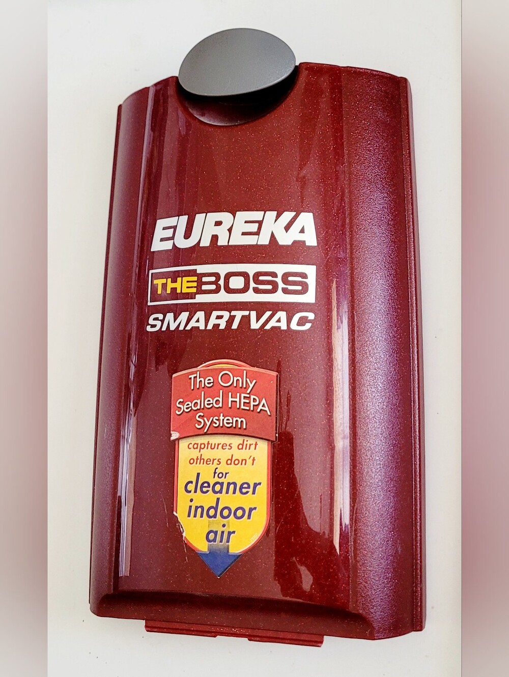 Eureka 4870 Boss SmartVac Replacement Faceplate - Red Fleck Bag Cover
